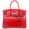 Hermès Birkin 30 Geranium Lisse Crocodile Niloticus PHW