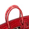 Hermès Birkin 30 Geranium Lisse Crocodile Niloticus PHW