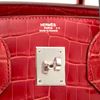 Hermès Birkin 30 Geranium Lisse Crocodile Niloticus PHW