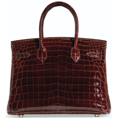 Hermès Birkin 30 Havane Lisse Crocodile Niloticus GHW
