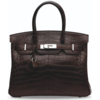 Hermès Birkin 30 Havane Matte Crocodile Niloticus PHW