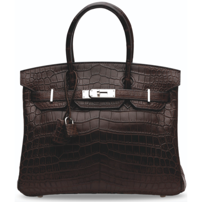 Hermès Birkin 30 Havane Matte Crocodile Niloticus PHW