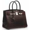 Hermès Birkin 30 Havane Matte Crocodile Niloticus PHW