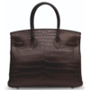 Hermès Birkin 30 Havane Matte Crocodile Niloticus PHW