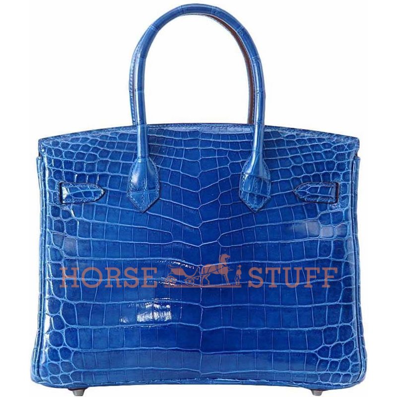 Hermès Birkin 30 Mykonos Lisse Crocodile Niloticus PHW