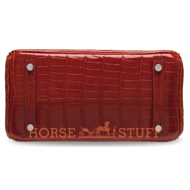 Hermès Birkin 30 Rouge H Lisse Crocodile Niloticus PHW