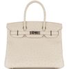 Hermès Birkin 30 Parchemin Ostrich GHW