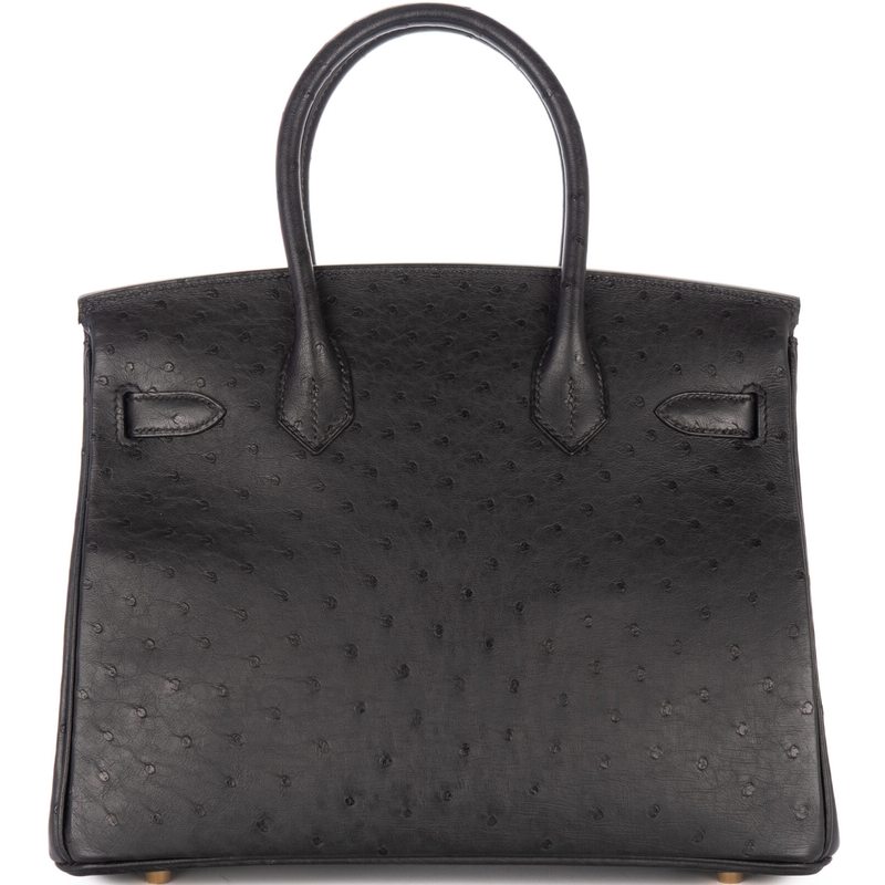 Hermès Birkin 30 Parchemin Ostrich GHW