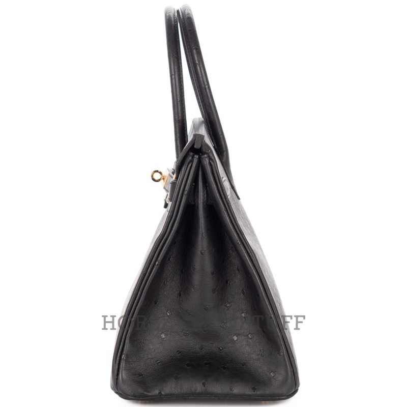 Hermès Birkin 30 Parchemin Ostrich GHW