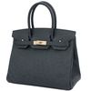 Hermès Birkin 30 Black Ostrich RGHW