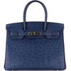 Hermès Birkin 30 Parchemin Ostrich GHW