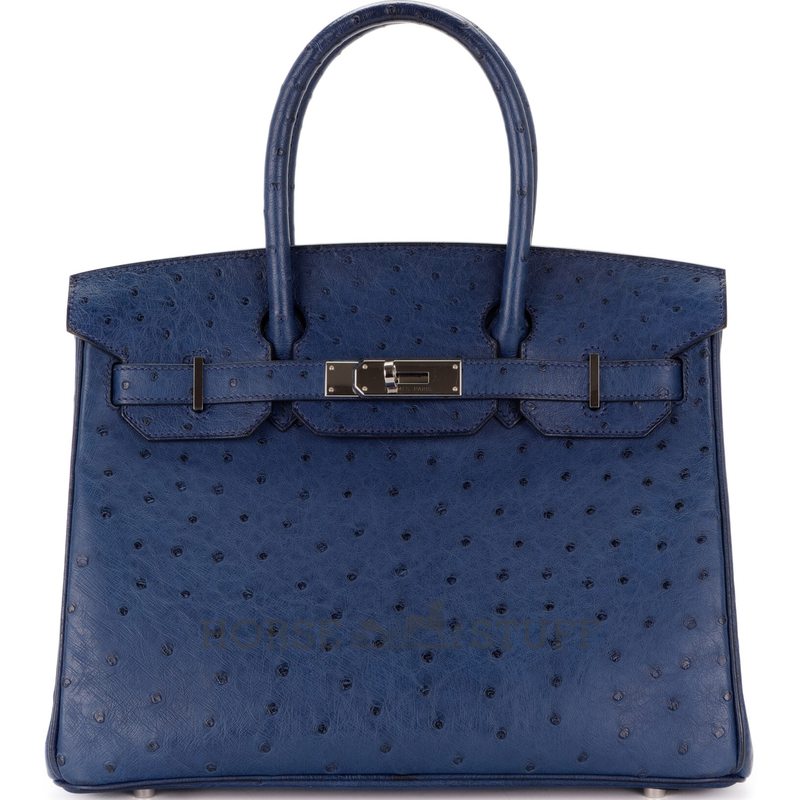 Hermès Birkin 30 Parchemin Ostrich GHW