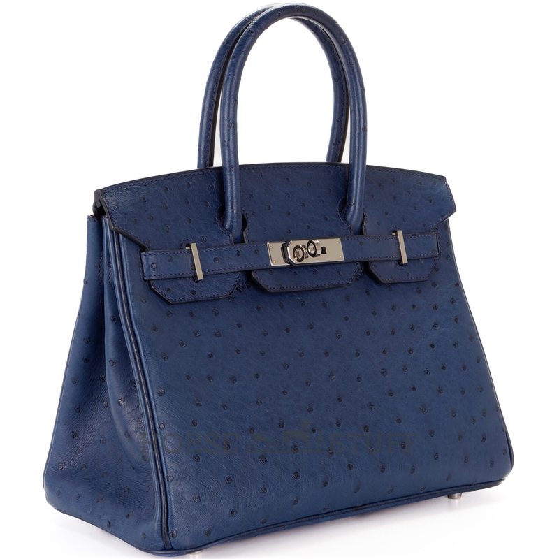 Hermès Birkin 30 Parchemin Ostrich GHW