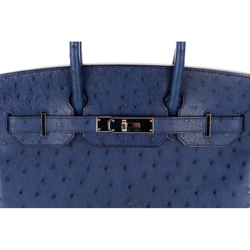 Hermès Birkin 30 Parchemin Ostrich GHW