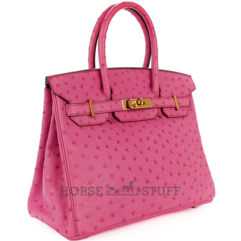 Hermès Birkin 30 Parchemin Ostrich GHW