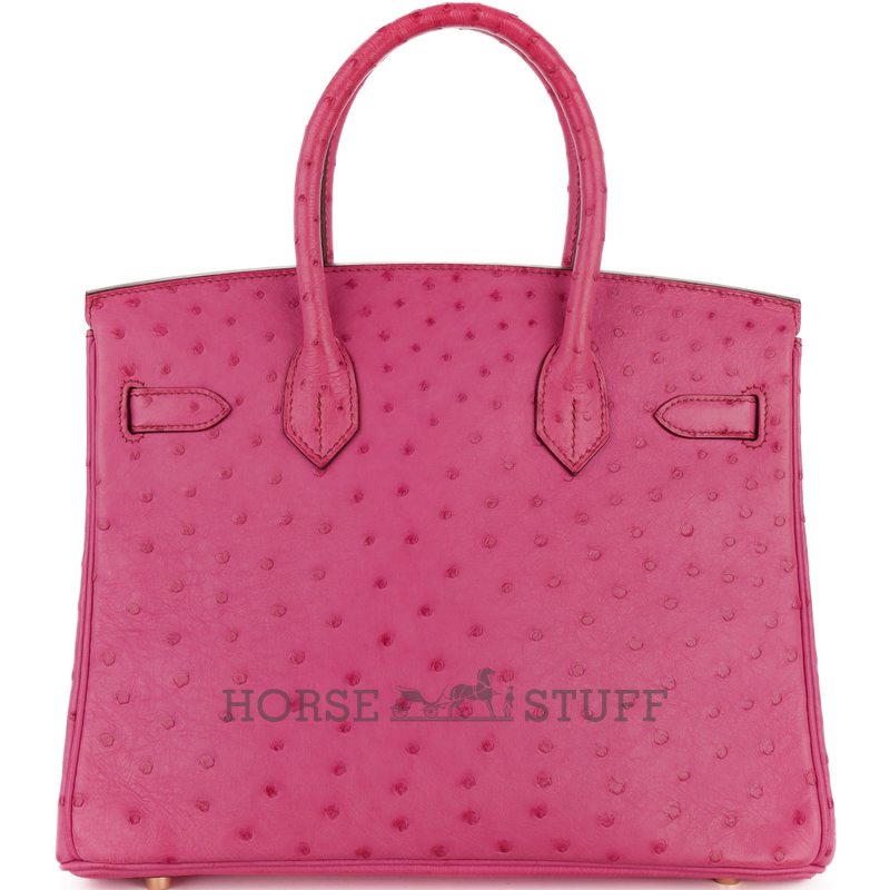Hermès Birkin 30 Parchemin Ostrich GHW