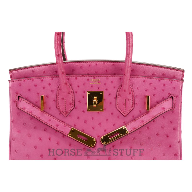Hermès Birkin 30 Parchemin Ostrich GHW