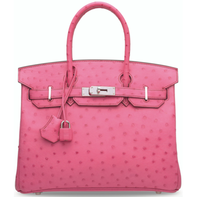 Hermès Birkin 30 Fuchsia Ostrich PHW