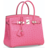 Hermès Birkin 30 Fuchsia Ostrich PHW