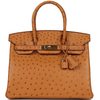 Hermès Birkin 30 Gold Ostrich GHW