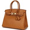 Hermès Birkin 30 Gold Ostrich GHW