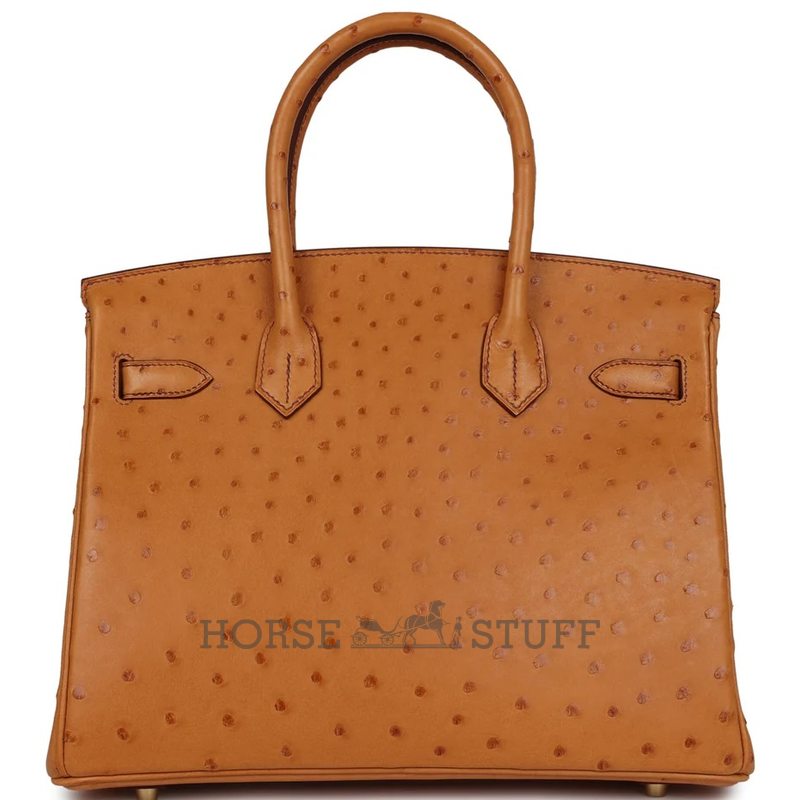 Hermès Birkin 30 Gold Ostrich GHW