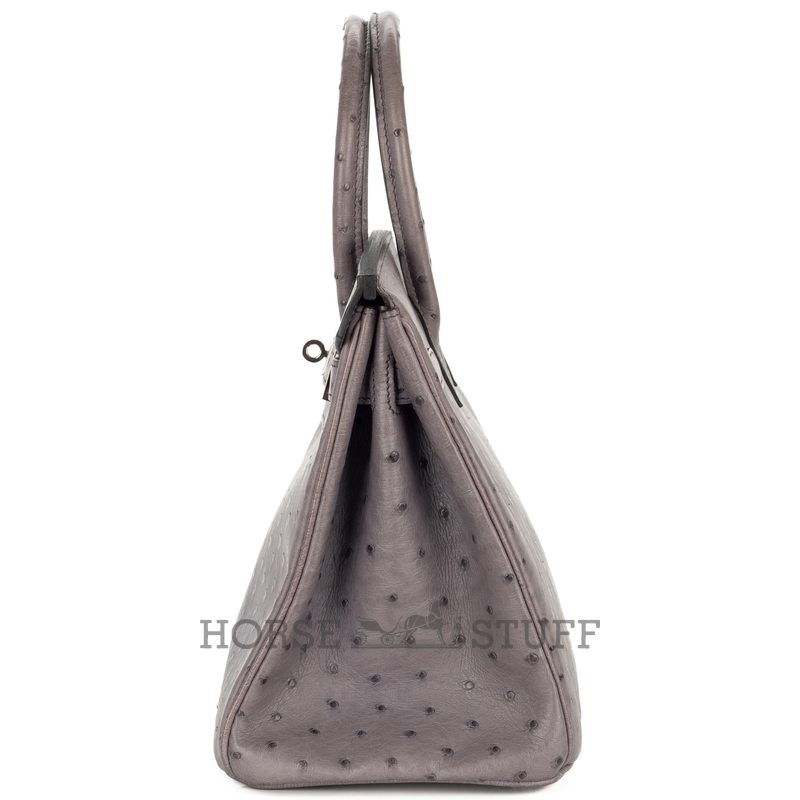 Hermès Birkin 30 Parchemin Ostrich GHW