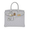 Hermès Birkin 30 Gris Perle Ostrich GHW