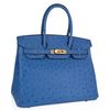 Hermès Birkin 30 Mykonos Ostrich GHW