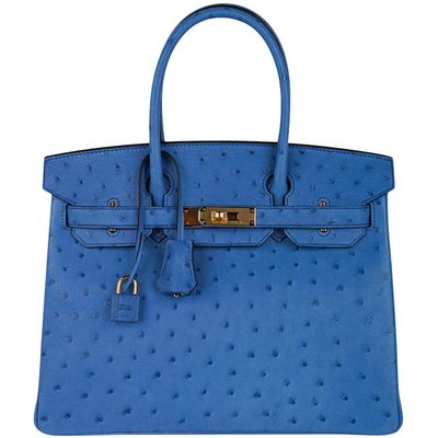 Hermès Birkin 30 Mykonos Ostrich GHW