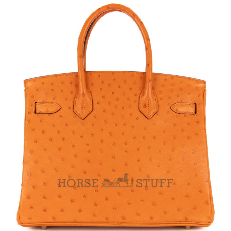 Hermès Birkin 30 Parchemin Ostrich GHW