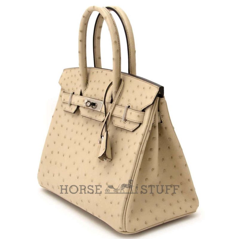 Hermès Birkin 30 Parchemin Ostrich PHW
