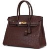 Hermès Birkin 30 Parchemin Ostrich GHW