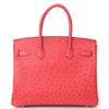 Hermès Birkin 30 Rouge Vif Ostrich PHW