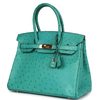 Hermès Birkin 30 Vert Verone Ostrich GHW