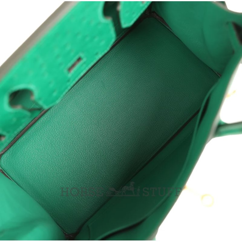 Hermès Birkin 30 Vert Vertigo Ostrich GHW