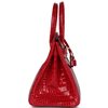 Hermès Birkin 30 Braise Shiny Crocodile Porosus GHW