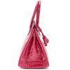 Hermès Birkin 30 Rose Mexico Shiny Crocodile Porosus PHW