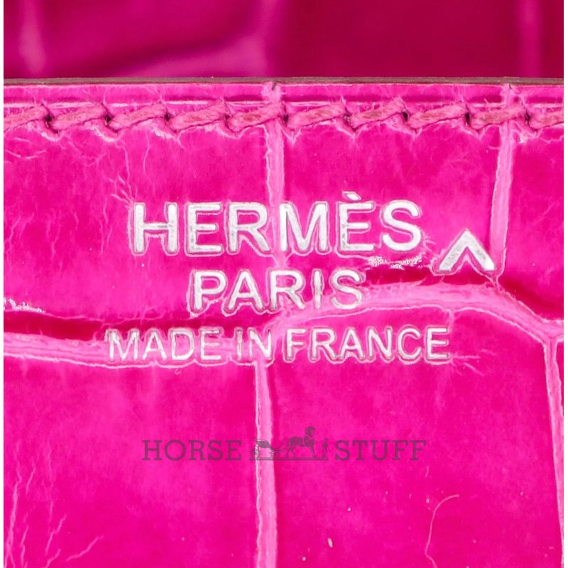 Hermès Birkin 30 Rose Scheherazade Shiny Crocodile Porosus PHW