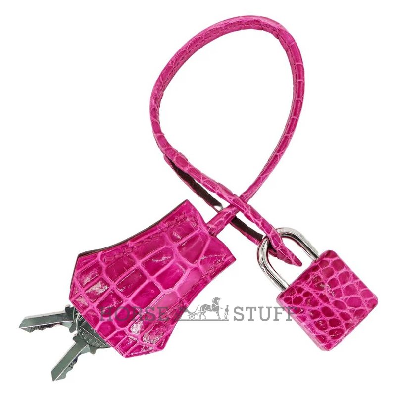 Hermès Birkin 30 Rose Scheherazade Shiny Crocodile Porosus PHW