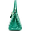 Hermès Birkin 30 Vert Jade Shiny Crocodile Porosus GHW