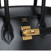 Hermès Birkin Sellier 30 Black Box Calf GHW