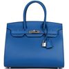 Hermès Birkin Sellier 30 Blue France Epsom PHW