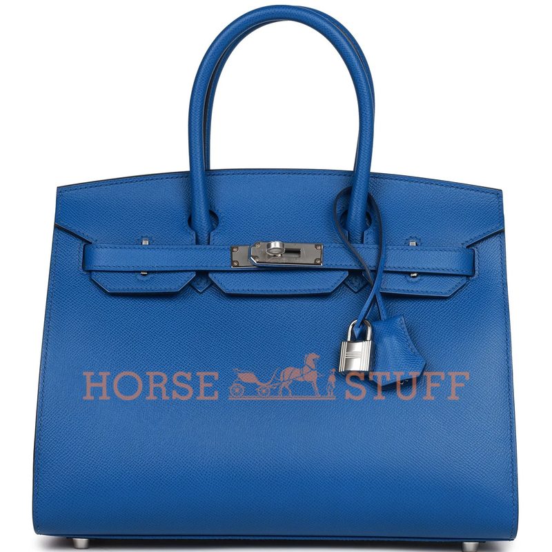 Hermès Birkin Sellier 30 Blue France Epsom PHW