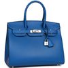 Hermès Birkin Sellier 30 Blue France Epsom PHW