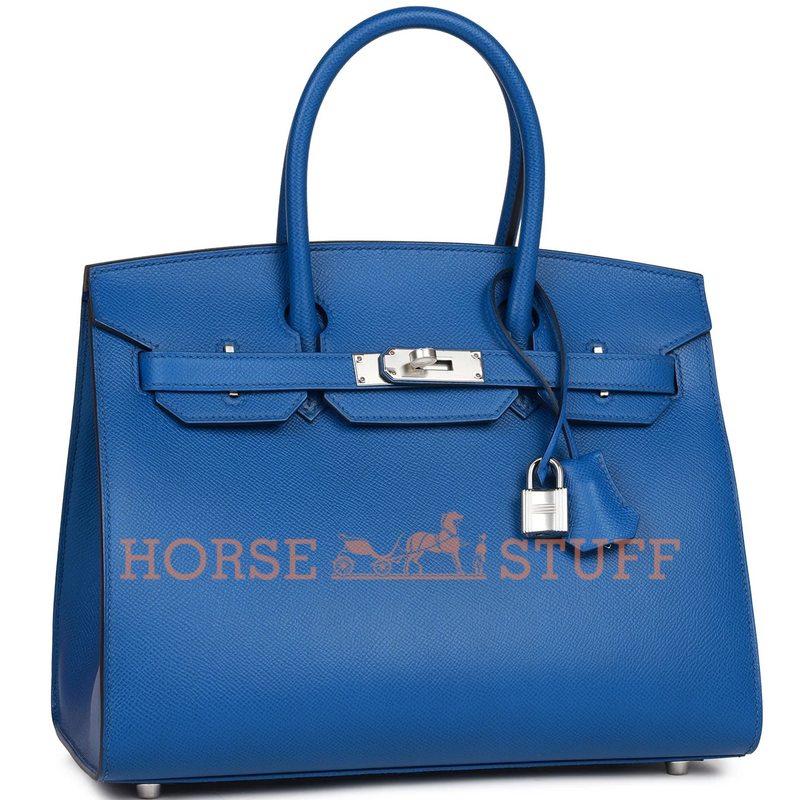 Hermès Birkin Sellier 30 Blue France Epsom PHW