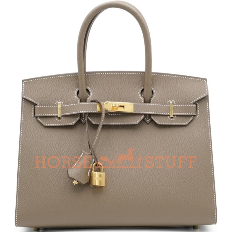 Hermès Birkin Sellier 30 Etoupe Epsom GHW