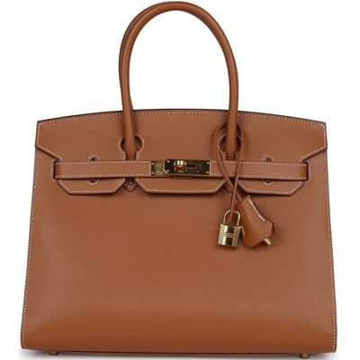 Hermès Birkin Sellier 30 Gold Epsom GHW