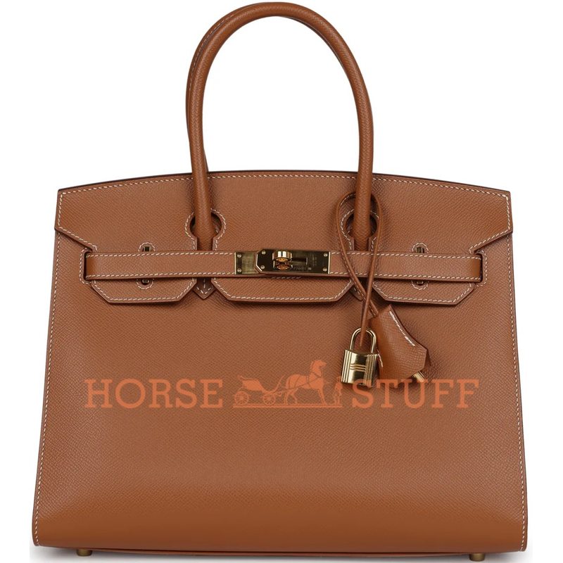 Hermès Birkin Sellier 30 Gold Epsom GHW