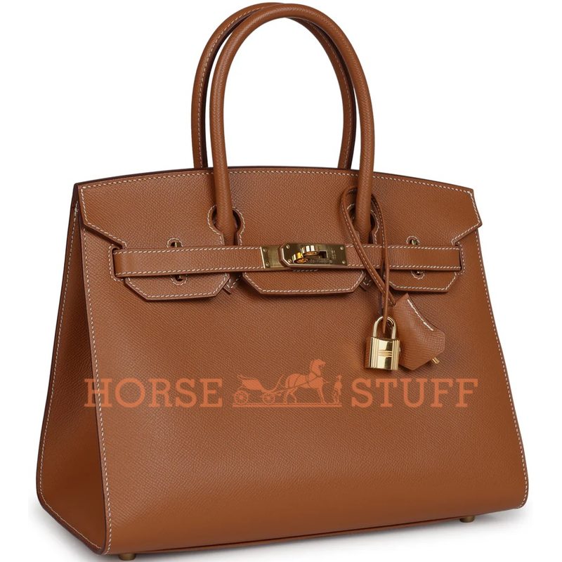 Hermès Birkin Sellier 30 Gold Epsom GHW